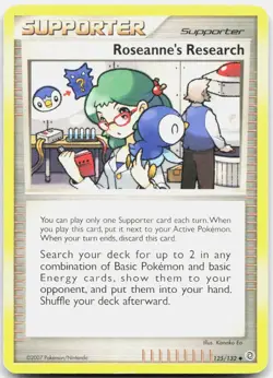 Pokemon TCG Roseanne's Research Secret Wonders Uncommon 125/132 - Image 1
