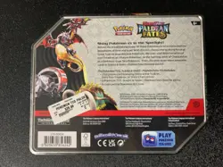 Pokemon TCG Scarlet & Violet Paldean Fates Iron Treads Factory Sealed Tin Box - Image 2