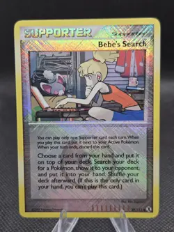 Bebe's Search (Cross-hatch) 89/111 Pokemon League & Championship Promo - LP - Image 1