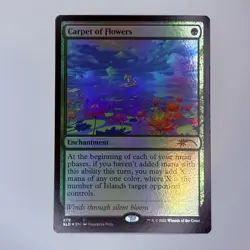 Carpet of Flowers Secret Lair Drop Foil MTG NM - Image 1