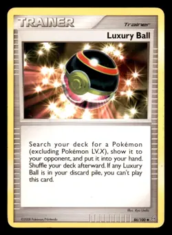 LUXURY BALL 86/100 UC STORMFRONT POKEMON LP LUXURY BALL - Image 1