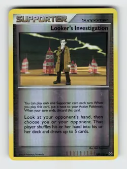 Looker's Investigation 109/127 Reverse Holo Uncommon Platinum Pokemon 2009 LP - Image 1