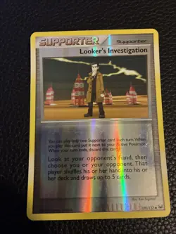 Pokemon TCG Looker's Investigation Platinum 109/127 Reverse Holo Uncommon LP - Image 2