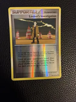 Pokemon TCG Looker's Investigation Platinum 109/127 Reverse Holo Uncommon LP - Image 3