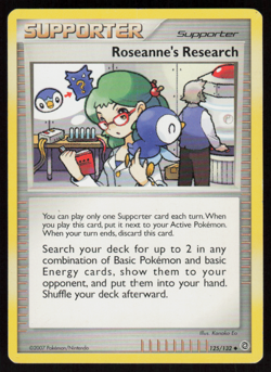 Roseanne's Research 125/132 Uncommon Secret Wonders Pokemon HP - Image 1