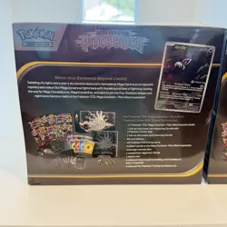 Lot Of 2 Pokemon Pitch Black Pokemon Center Elite Trainer Box ETB - Image 3
