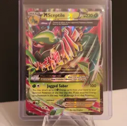 Pokemon TCG M Sceptile EX 85/98 XY Ancient Origins Ultra Rare Full Art Holo - Image 1