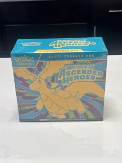 SEALED NEW Pokemon Elite Trainer Box Mega Evolution Ascended Heroes - Image 1