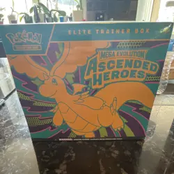 Pokemon TCG Mega Evolution Ascended Heroes Elite Trainer Box English Dragonite - Image 1