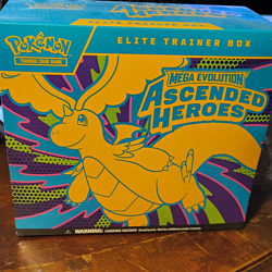 Pokemon TCG Mega Evolution Ascended Heroes Elite Trainer Box English 2025 - Image 1