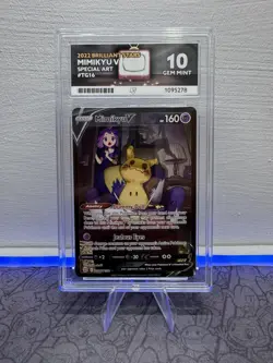 Pokemon TCG Mimikyu V TG16/TG30 Brilliant Stars Ace 10 - Image 1