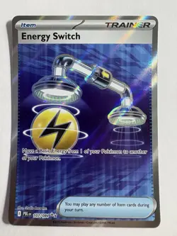 Pokemon Pitch Black Energy Switch 107/084 Full Art Ultra Rare ME05 NM English - Image 1