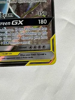 Pokemon Promo Tag Team Holo CELEBI & VENUSAUR GX #SM167 Nice! - Image 3