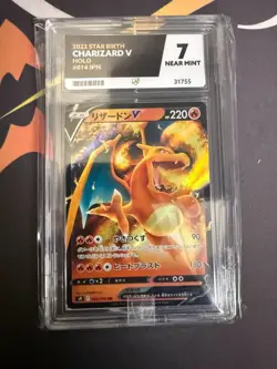 Charizard V 014/100 Star Birth - Ace Grading 7 (31755) Pokemon - Image 1