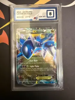 Latios EX Holo XY72 Black Star Promo - PG 8 (23226) Pokemon - Image 1