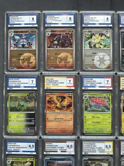 Pokemon Graded Bundle Lot Of 15 Slabs Mixed Grades And Sets Holo & Reverse Holo - Image 2