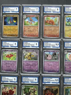 Pokemon Graded Bundle Lot Of 15 Slabs Reverse Holo & Holo Mixed Grades English - Image 2