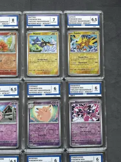 Pokemon Graded Bundle Lot Of 15 Slabs Reverse Holo & Holo Mixed Grades English - Image 3