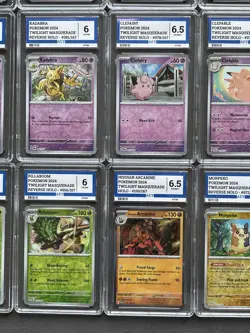 Pokemon Graded Bundle Lot Of 15 Slabs Reverse Holo & Holo Mixed Grades English - Image 5