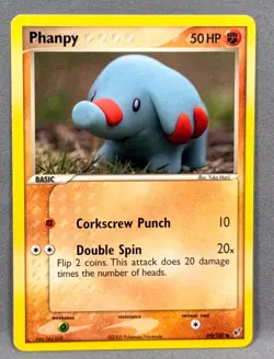 NM Phanpy 69/107 Common Deoxys Pokemon Yuka Morii - Image 1