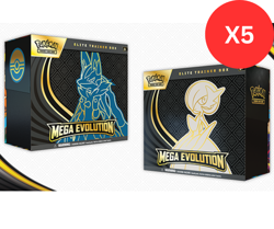5X Pokemon TCG Mega Evolution Elite Trainer Box Gardevoir ETB PRESALE - Image 1