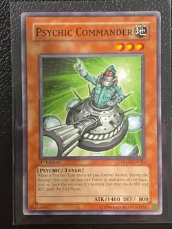 Psychic Commander TDGS-EN020 1st Edition (NM) Common The Duelist Genesis Yugioh - Image 1