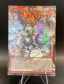 🌟👑 Yu-Gi-Oh Phara the Primordial Goddess Extended Art CORI-EN022 | 1st Edition - Image 1