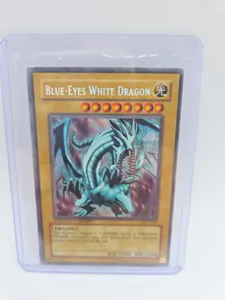 Blue-Eyes White Dragon BPT-003 Secret Rare Limited Ed 1996 LP Konami 3000/2500 - Image 1