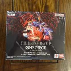 OP16 Booster Box - One Piece The Time of Battle (24 packs) NEW SEALED - Image 1