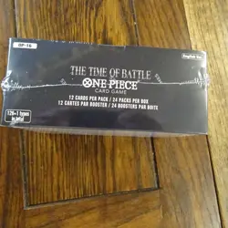 OP16 Booster Box - One Piece The Time of Battle (24 packs) NEW SEALED - Image 2