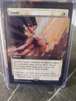 Erode (Extended Art) Secrets of Strixhaven Rare NM 0310 MTG Non-Foil - Image 1