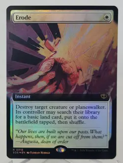 Erode - Foil - Extended Art - Secrets Of Strixhaven - 310 - MTG - Image 3