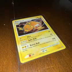 Pokemon Raichu Holo Rare Diamond & Pearl Stormfront 8/100 Swirl - Image 2