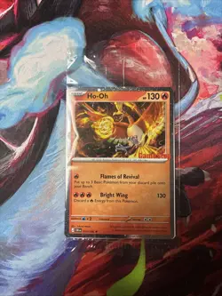 Pokemon TCG Ho-Oh Stamped Swirl, GameStop Promo Card Factory Sealed - Image 1