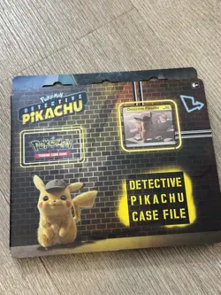 Pokemon TCG - Detective Pikachu Case File Cards Booster Packs Inside NEW SEALED - Image 1