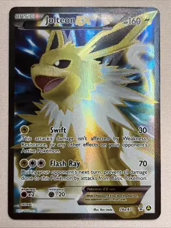 Pokemon Card - Jolteon EX - Full Alternate Art Promo (28a/83) XY Generations NM - Image 1