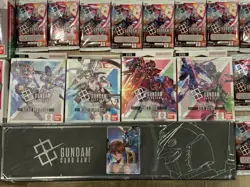 Gundam Card Game Newtype Rising TCG GD01 64 booster pack starter decks English - Image 4
