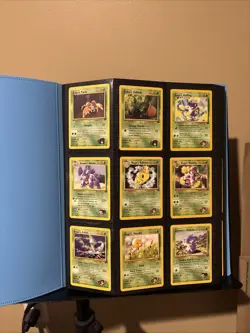 1999-2001 Vintage WOTC Pokemon Card Collection Binder 360 Cards NM/LP🔥WOW 🔥 - Image 2