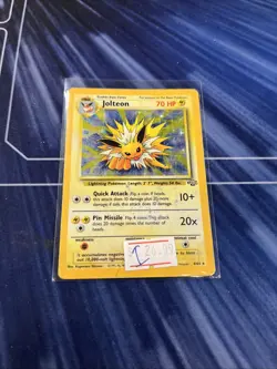 Jolteon Holo Jungle 4/64 Pokemon Card Holo - Image 1