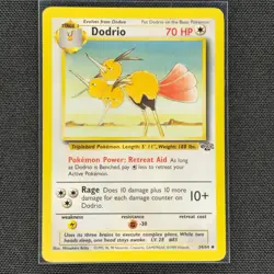 Dodrio - 34/64 - Uncommon - Jungle Set - Pokemon Card - LP - Image 1