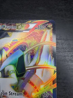 Pokemon White Kyurem EX Full Art Holo Ultra Rare 146/149 Boundaries Crossed Card - Image 3