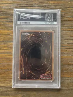 2024 Yu-Gi-Oh! Sweepstakes Black Luster Soldier Stnls Egyptian God Cards PSA 9 - Image 2