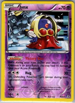 Jynx 36/83 Reverse Holo Generations - Pokemon Card - NM - Image 1