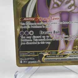 2025 Pokemon Destined Rivals Mewtwo EX Team Rockets Hyper Rare Card 240/182 - Image 4