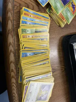 55 Bulk Lot of Vintage Pokemon Cards (English & Japanese) - Image 1