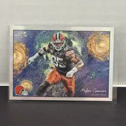 2025 Topps Cosmic Chrome Myles Garrett Stars In The Night Cleveland Browns - Image 1