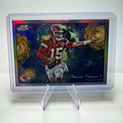 Patrick Mahomes 2025 Topps Cosmic Chrome Stars in the Night #STN-14 Chiefs - Image 1