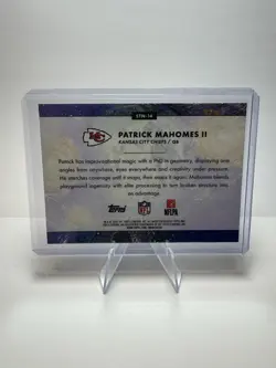 Patrick Mahomes 2025 Topps Cosmic Chrome Stars in the Night #STN-14 Chiefs - Image 2
