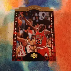 1996-97 Upper Deck Collector's Choice - A Cut Above: the Jordan Years Michael - Image 1