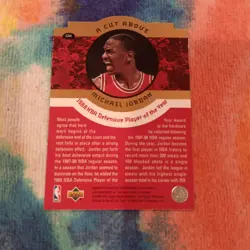 1996-97 Upper Deck Collector's Choice - A Cut Above: the Jordan Years Michael - Image 2